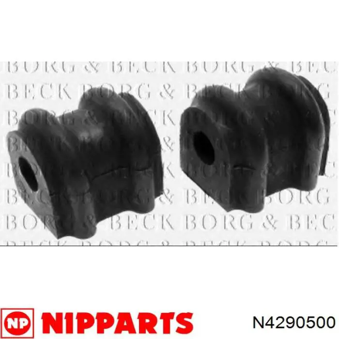 Comprar 06993 Metalcaucho Buje de barra estabilizadora trasera