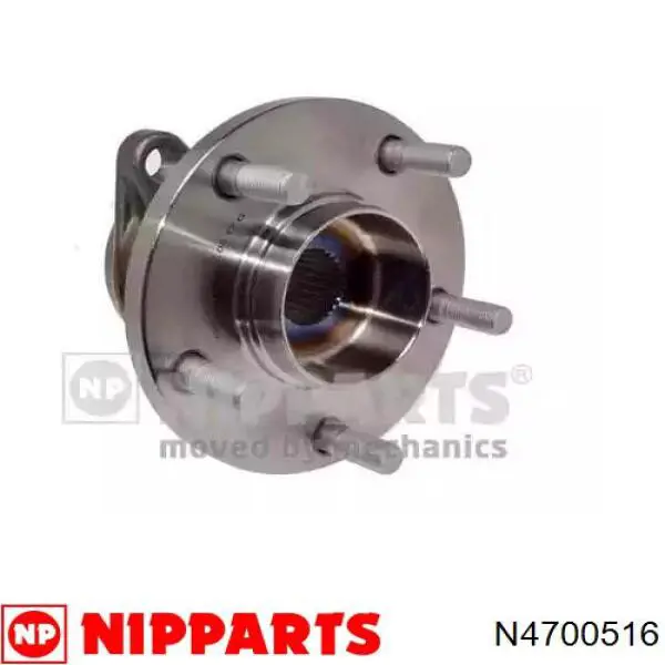 Buje de rueda delantero N4700516 Nipparts