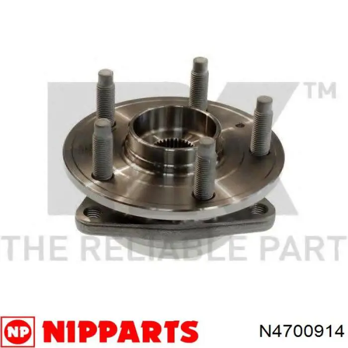 Buje de rueda delantero 13531686 Opel