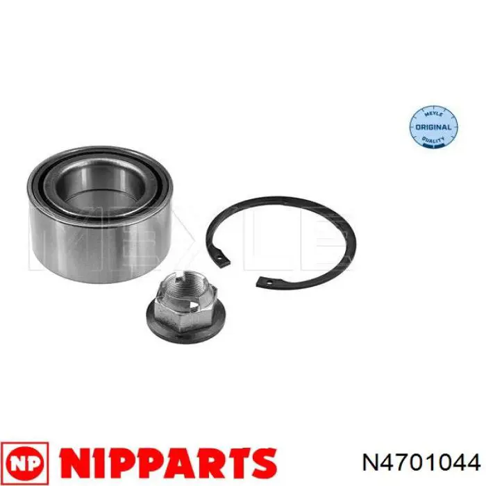 N4701044 Nipparts cojinete de rueda delantero