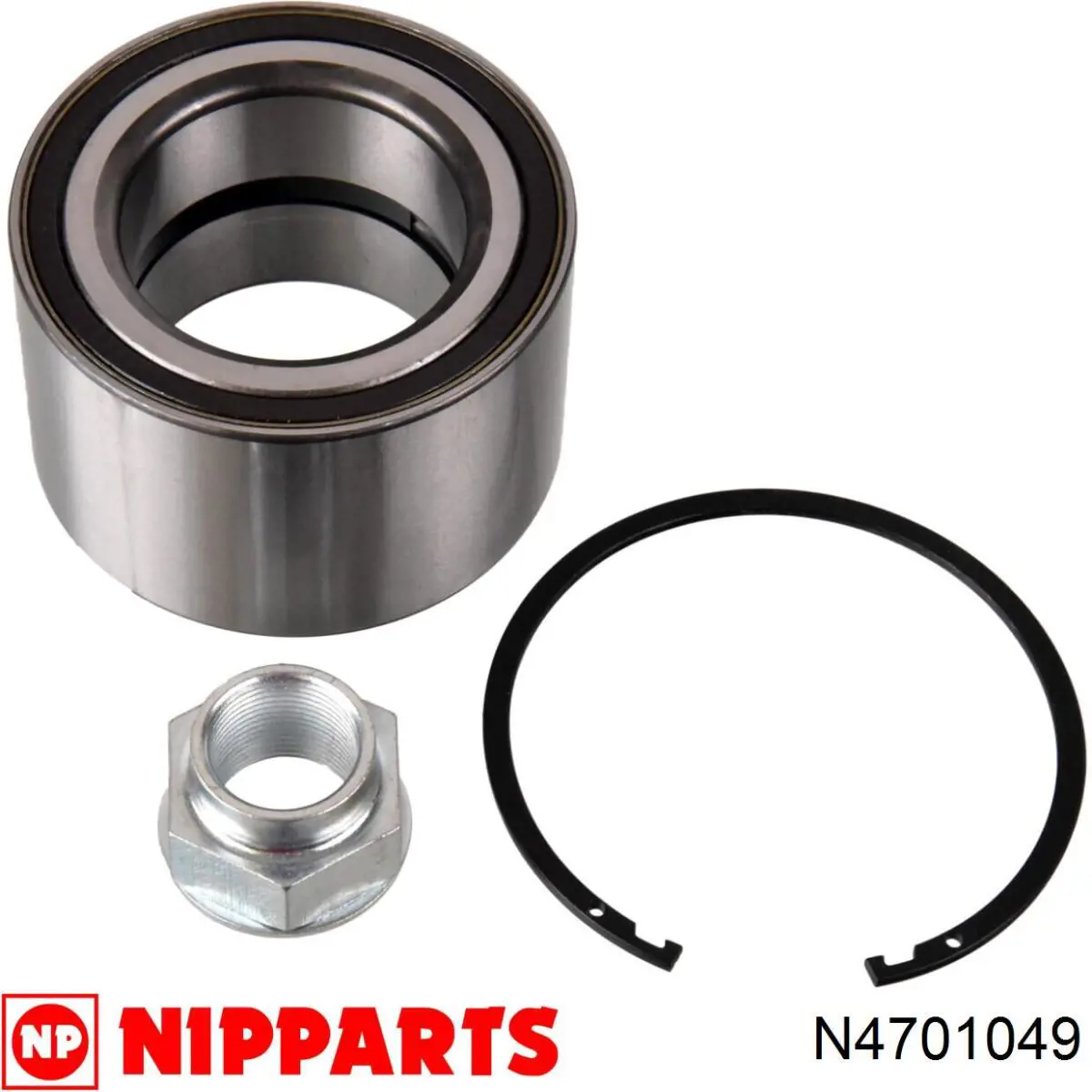 Cojinete de rueda delantero 8660004355 Renault (RVI)