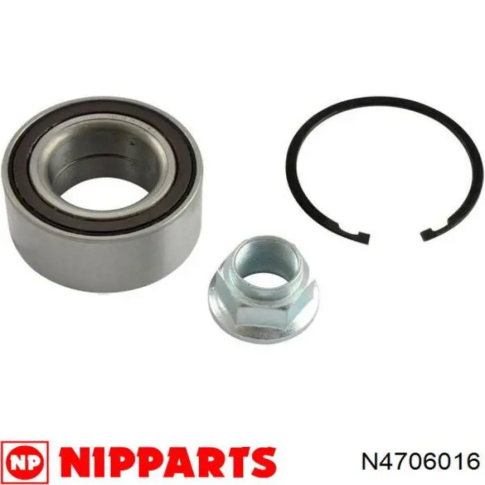 N4706016 Nipparts cojinete de rueda delantero