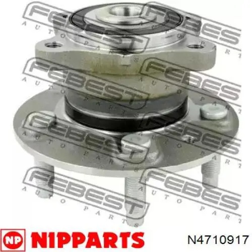 Cubo de rueda trasero WM2213 Metzger