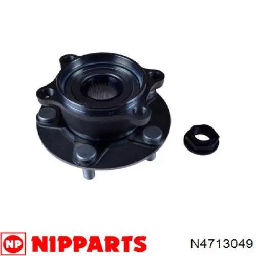 Cubo de rueda trasero KD352615X Mazda