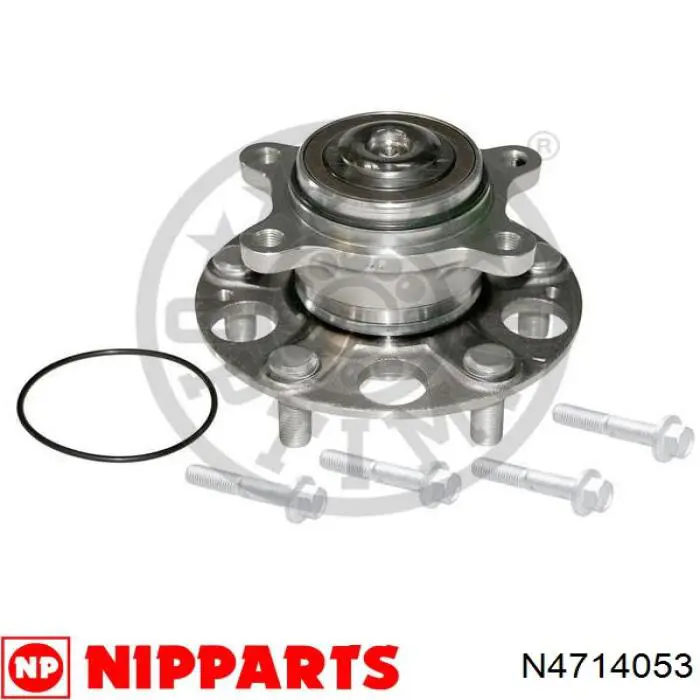 N4714053 Nipparts cubo de rueda trasero