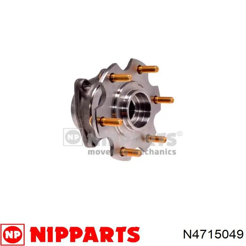 N4715049 Nipparts Buje de rueda trasero