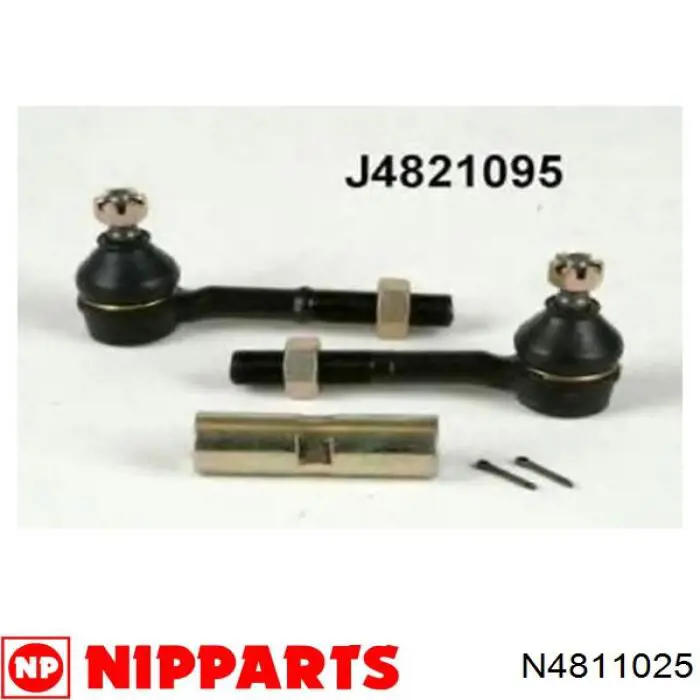 N4811025 Nipparts barra de acoplamiento central