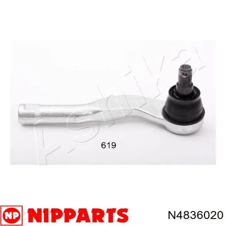N4836020 Nipparts rótula barra de acoplamiento exterior