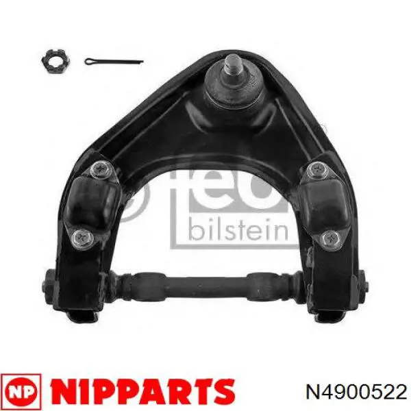 N4900522 Nipparts barra oscilante, suspensión de ruedas delantera, superior izquierda