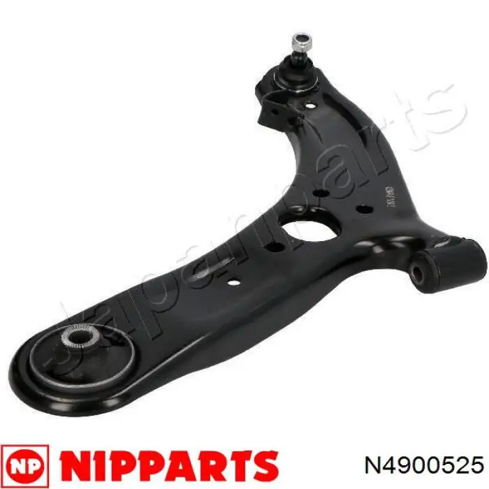 N4900525 Nipparts barra oscilante, suspensión de ruedas delantera, inferior izquierda