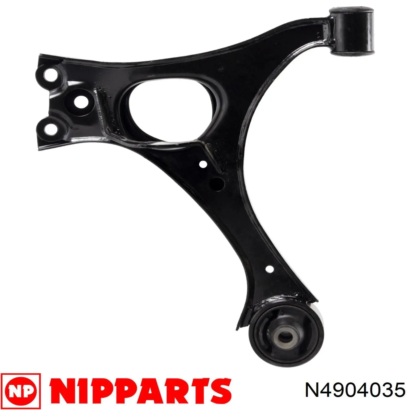 N4904035 Nipparts barra oscilante, suspensión de ruedas delantera, inferior izquierda