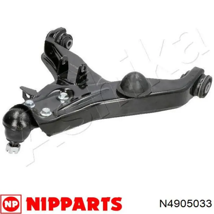 N4905033 Nipparts barra oscilante, suspensión de ruedas delantera, inferior izquierda