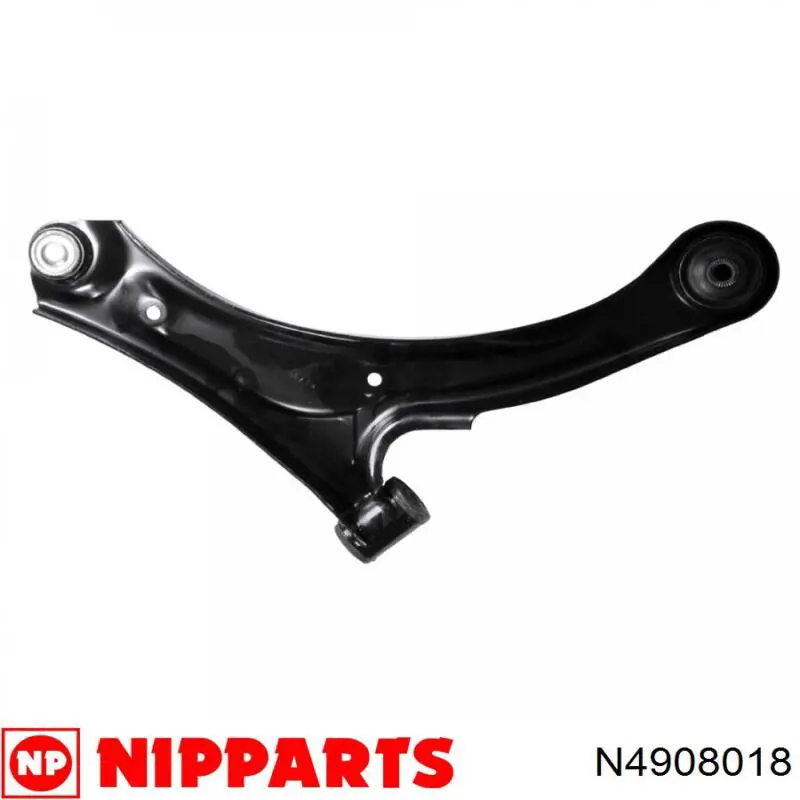 N4908018 Nipparts barra oscilante, suspensión de ruedas delantera, inferior izquierda