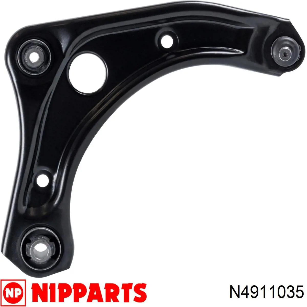 N4911035 Nipparts barra oscilante, suspensión de ruedas delantera, inferior derecha