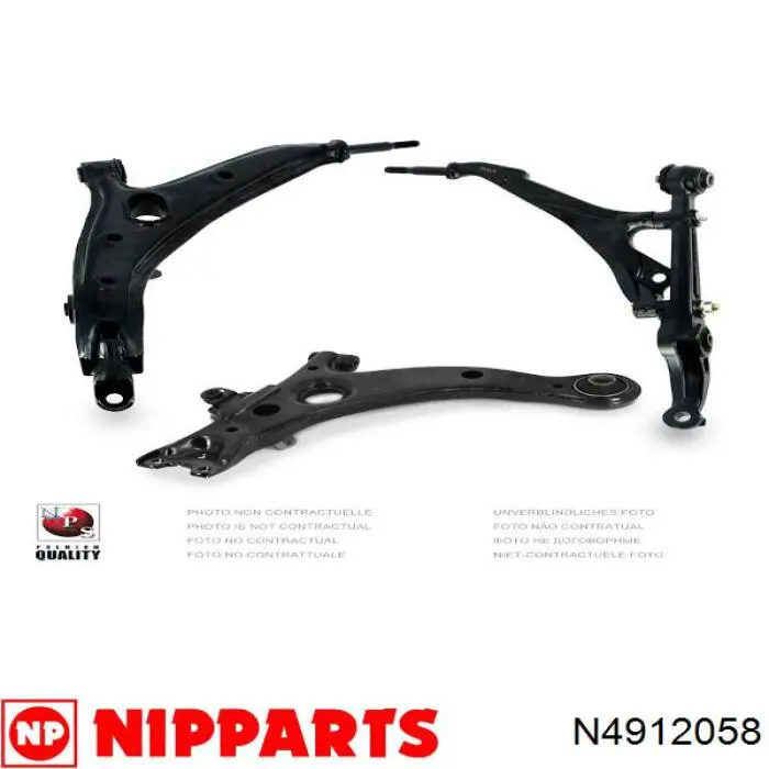 Brazo inferior izquierdo de la suspensión delantera Teknorot T540S precio, desde 49,37 EUR