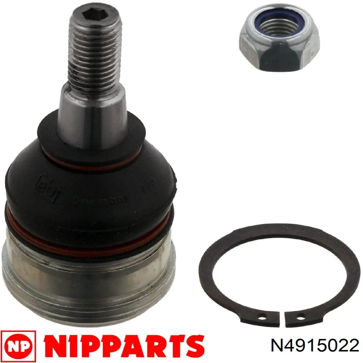 N4915022 Nipparts barra oscilante, suspensión de ruedas delantera, inferior derecha