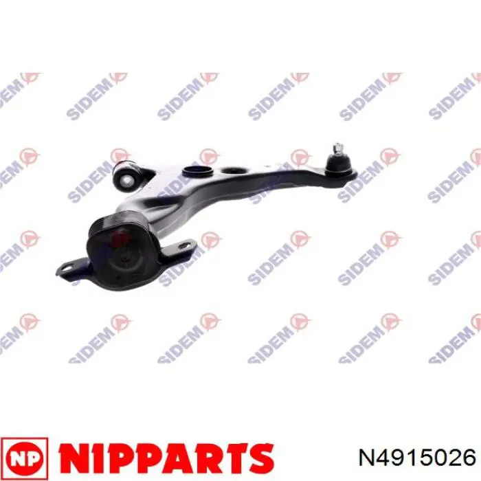 N4915026 Nipparts barra oscilante, suspensión de ruedas delantera, inferior derecha