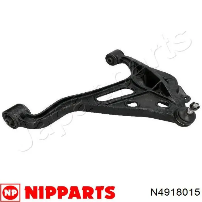 N4918015 Nipparts barra oscilante, suspensión de ruedas delantera, inferior derecha