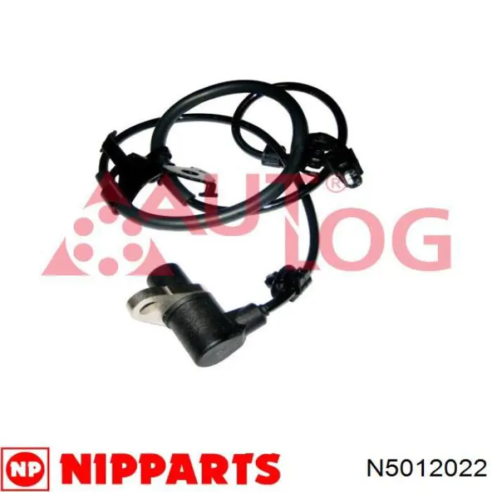 N5012022 Nipparts sensor abs delantero derecho