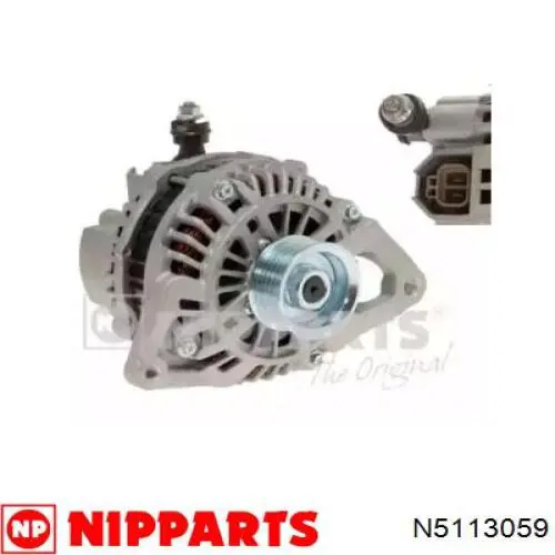 Alternador A002TC0091 Mitsubishi