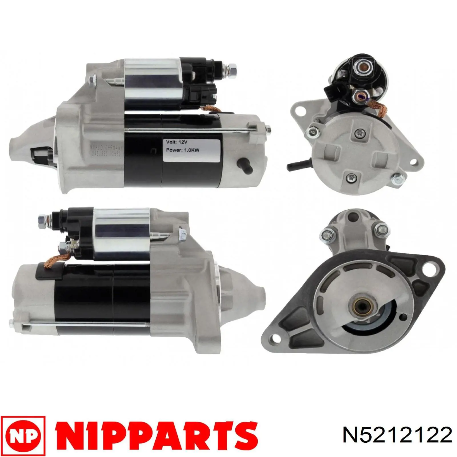 N5212122 Nipparts motor de arranque
