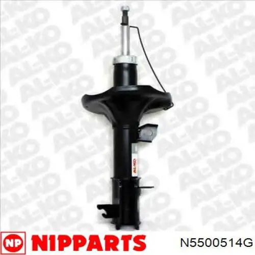 Amortiguador delantero izquierdo 334501 Kayaba