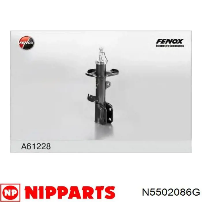 T490A426 NPS Amortiguador frontal izquierdo
