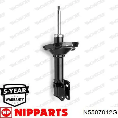 N5507012G Nipparts amortiguador delantero izquierdo