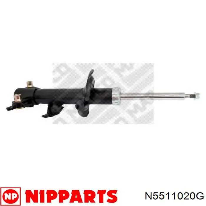 amortiguador frontal derecho Nissan/Infiniti 54302BA002