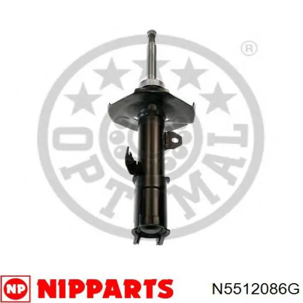 Amortiguador delantero derecho 4851005220 Toyota