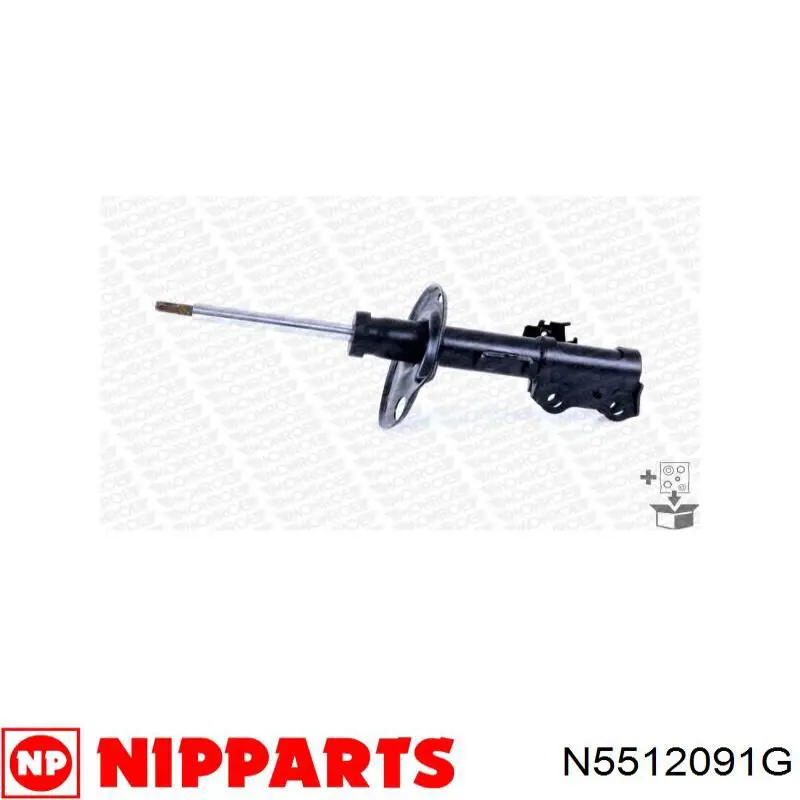 Amortiguador delantero derecho 4851009R50 Toyota
