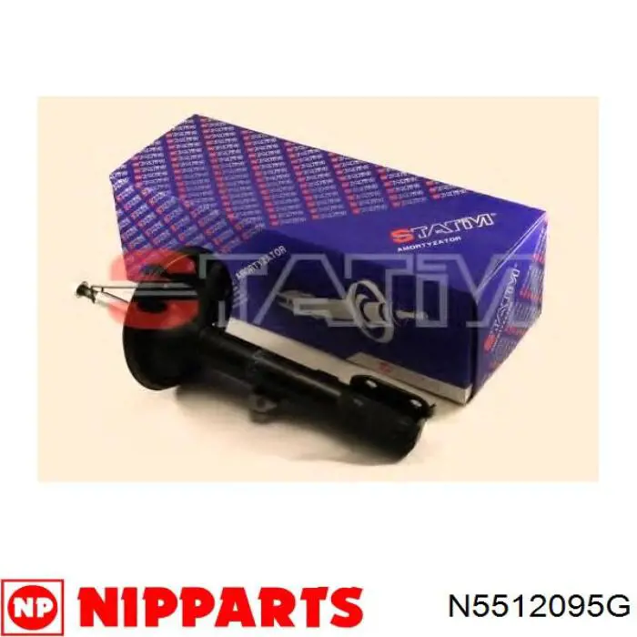 amortiguador frontal derecho Bremsi SA1085