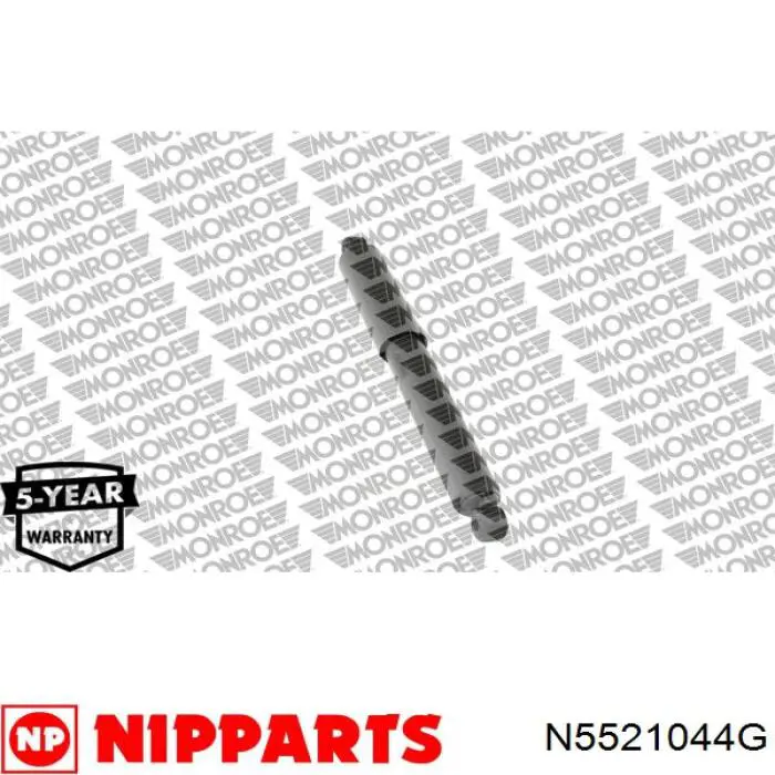 N5521044G Nipparts amortiguador trasero