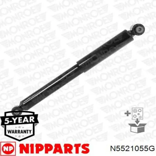 N5521055G Nipparts amortiguador trasero