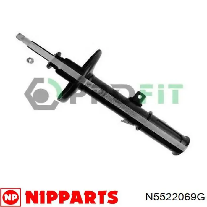 N5522069G Nipparts amortiguador trasero izquierdo