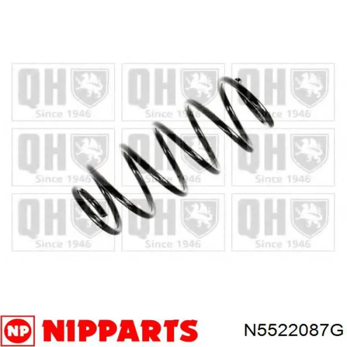 T490A168 NPS Amortiguador trasero derecho