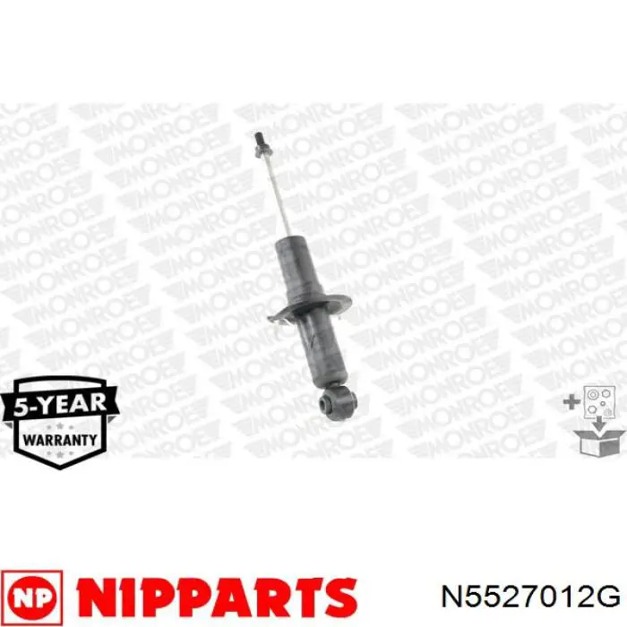 Amortiguador trasero Nipparts N5527012G precio, desde 46,49 EUR