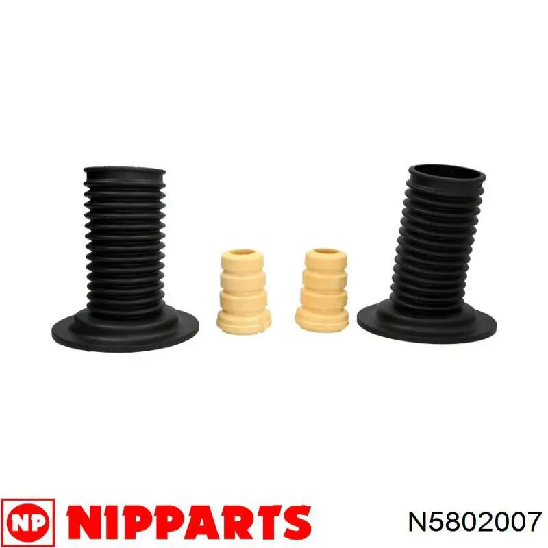 N5802007 Nipparts tope de amortiguador delantero, suspensión + fuelle