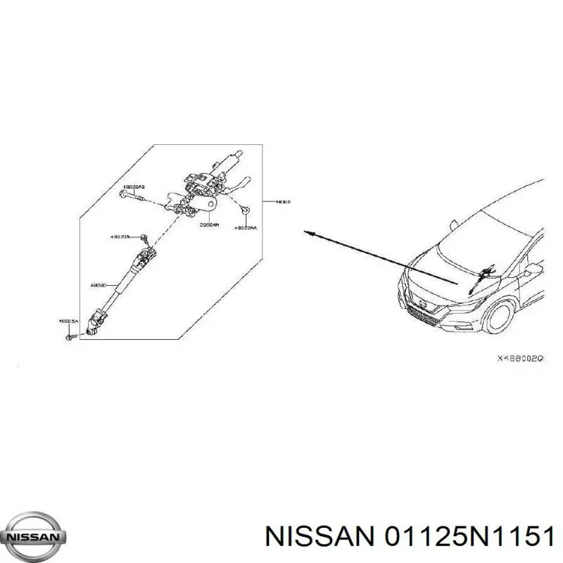 01125N1151 Nissan