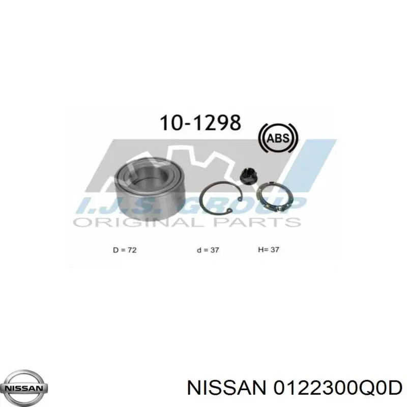 0122300Q0D Nissan