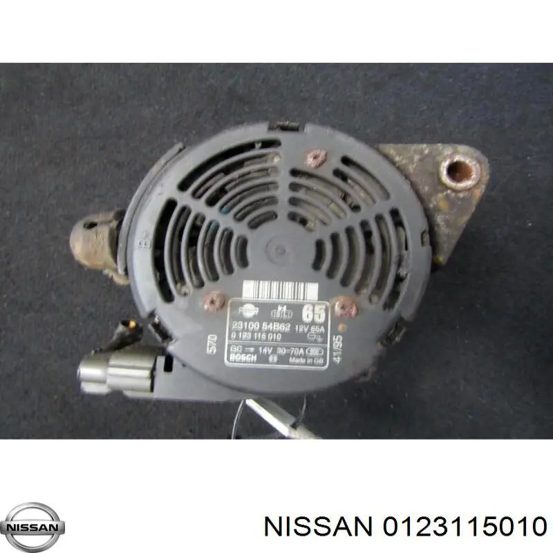 Alternador del motor Nissan/Infiniti 0120335008 precio, desde 66,79 EUR