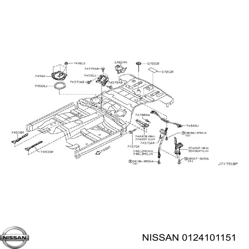 Comprar 0124101151 Nissan/Infiniti 