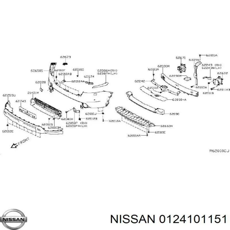 0124101151 Nissan