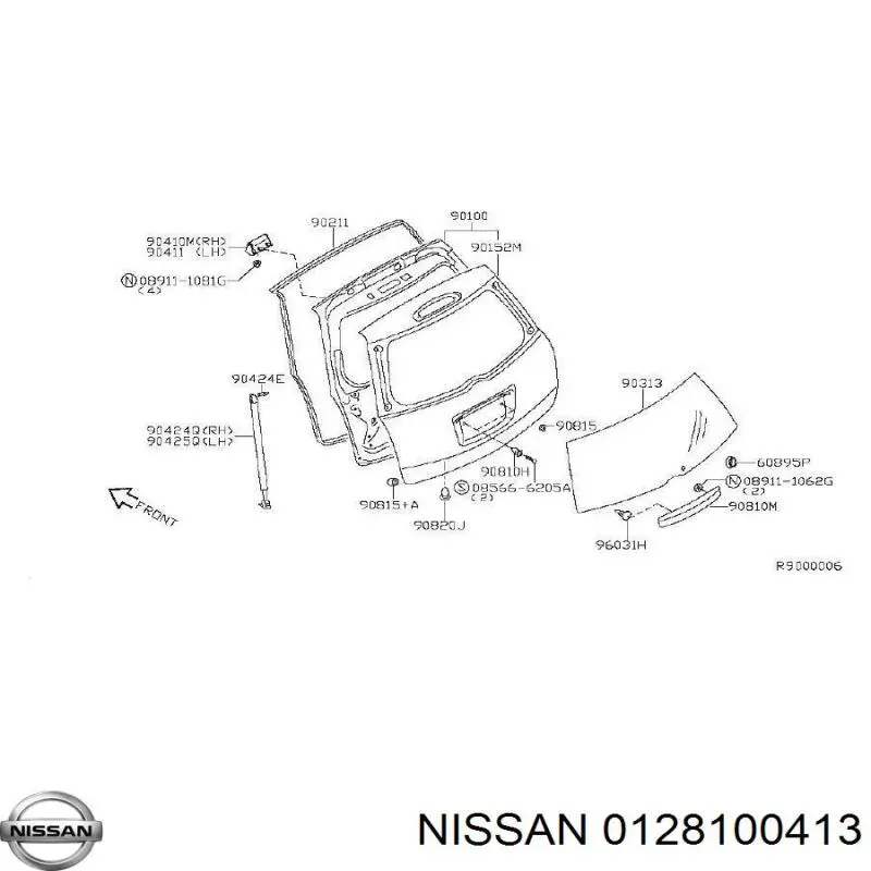 Comprar 0128100413 Nissan/Infiniti 