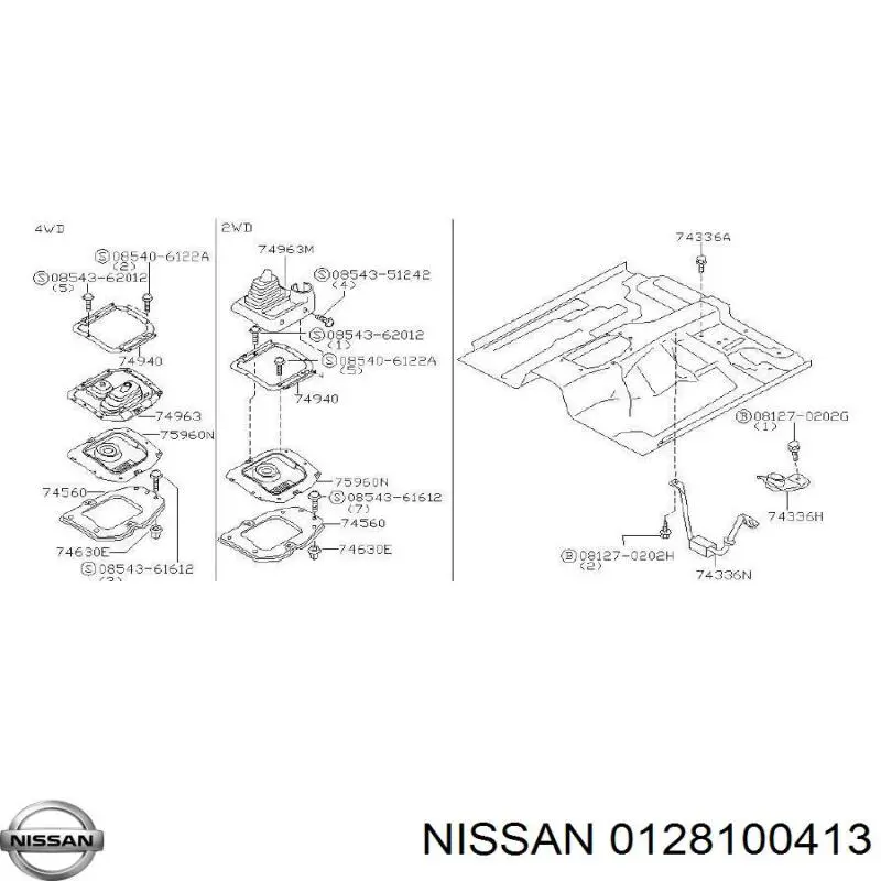 0128100413 Nissan