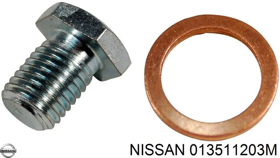Junta del tapón del cárter de aceite Nissan/Infiniti 013511203M precio, desde 2,42 EUR