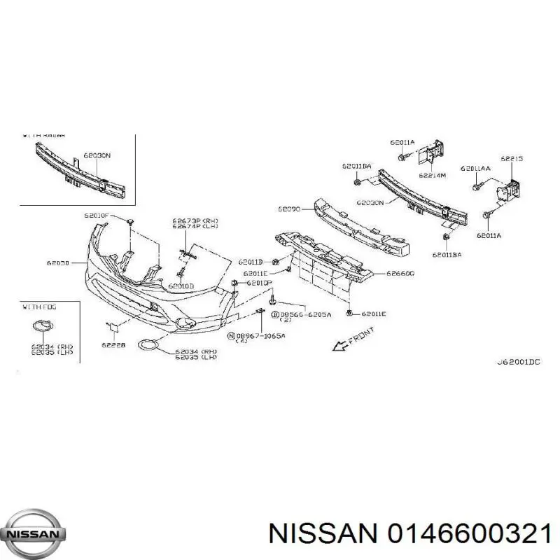 Comprar 0146600321 Nissan/Infiniti 