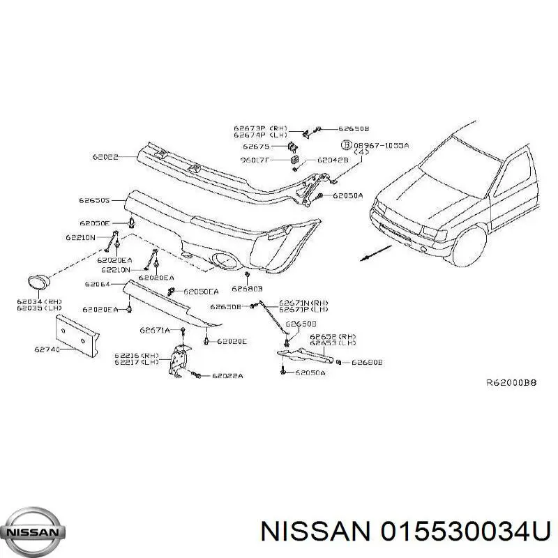 015530034U Nissan