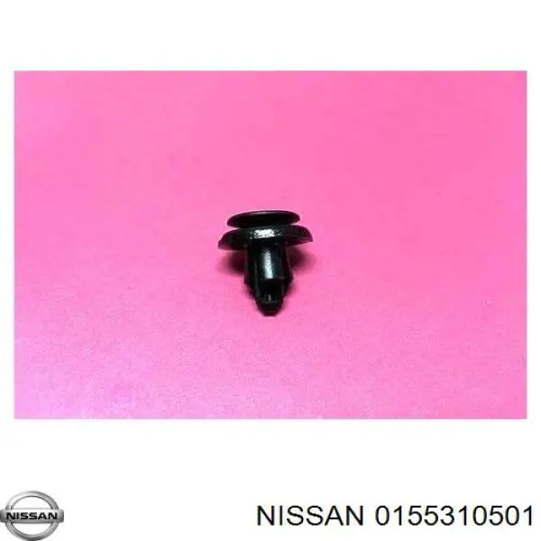 0155310501 Nissan clips de fijación de moldura de parabrisas