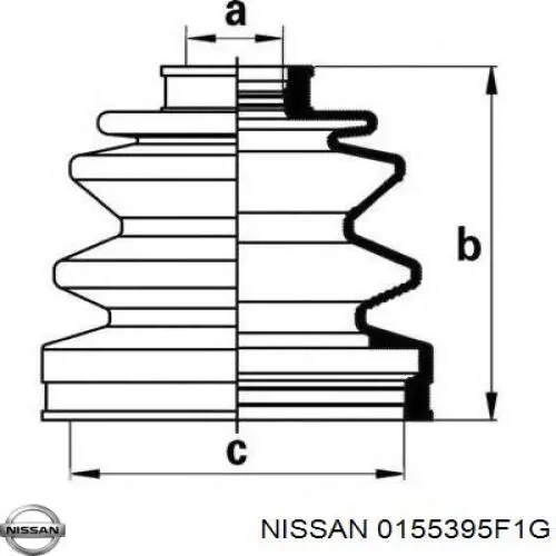 Comprar 0155395F1G Nissan/Infiniti 